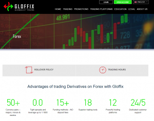 Gloffix FX trading benefits