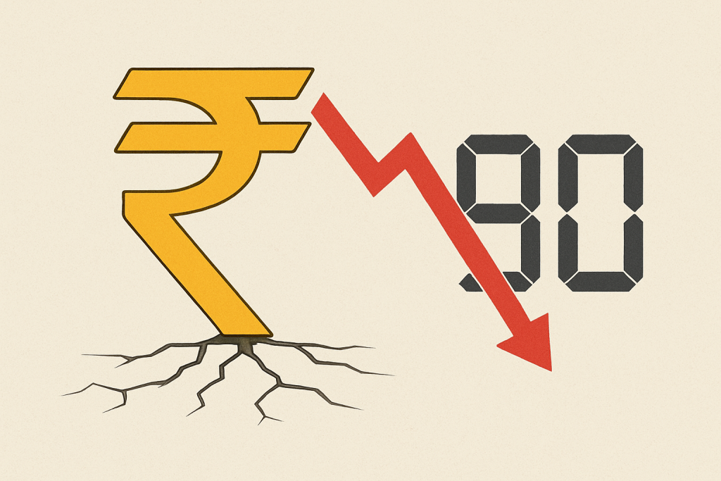 Rupee Cracks Below 90 Against the US Dollar Driven by Tariffs Capital ...